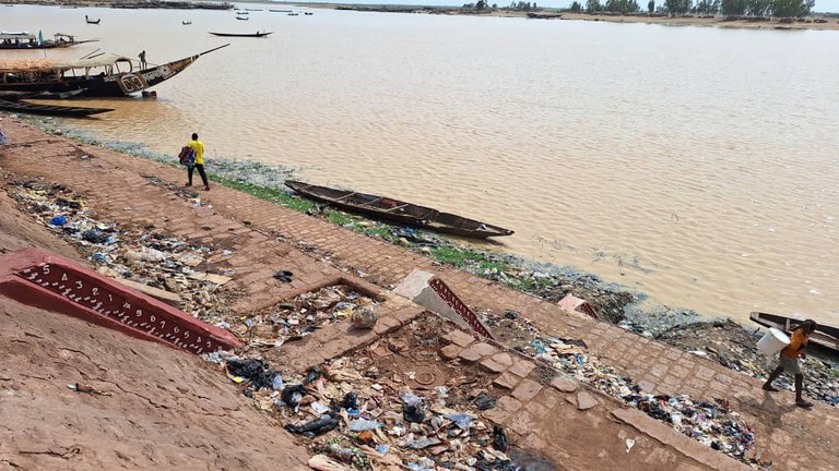 quai de Mopti, Mali